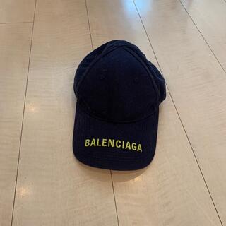 バレンシアガ(Balenciaga)のバレンシアガ　ネイビーキャップ(キャップ)