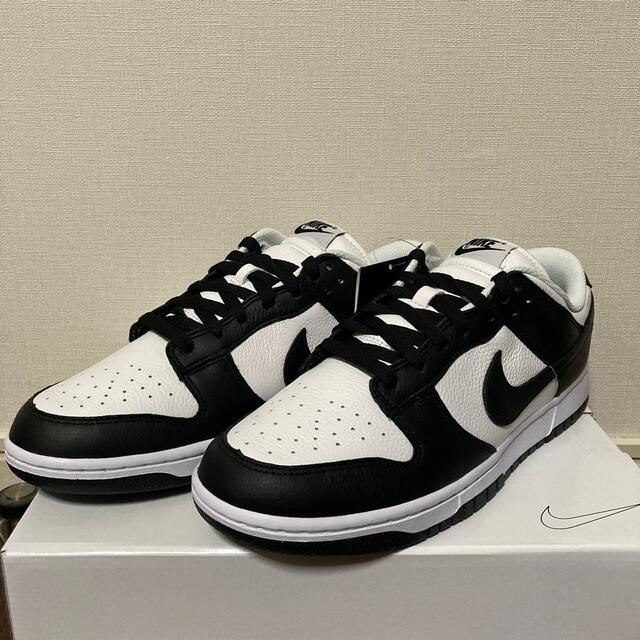 Nike dunk low by you パンダ White/Black 白/黒