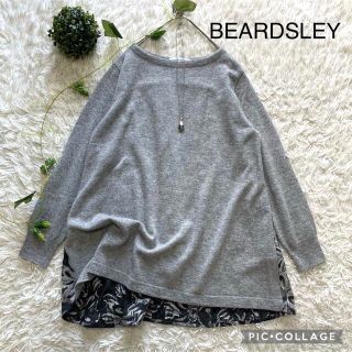 ビアズリー(BEARDSLEY)の★専用★ ビアズリー beardsley 花柄切り替えチュニックプルオーバー(ニット/セーター)