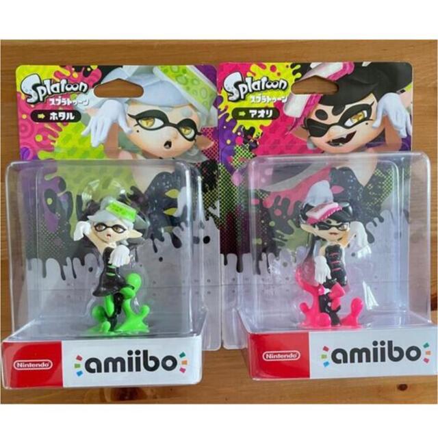 未開封　amiibo シオカラーズ　アオリ　ホタル　スプラトゥーン