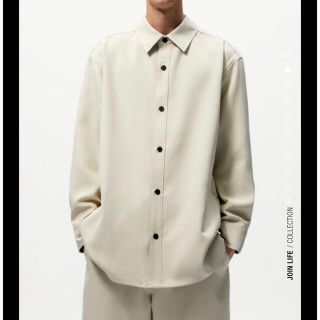 ザラ(ZARA)のザラ×スタジオニコルソン ツイルシャツジャケット(シャツ)