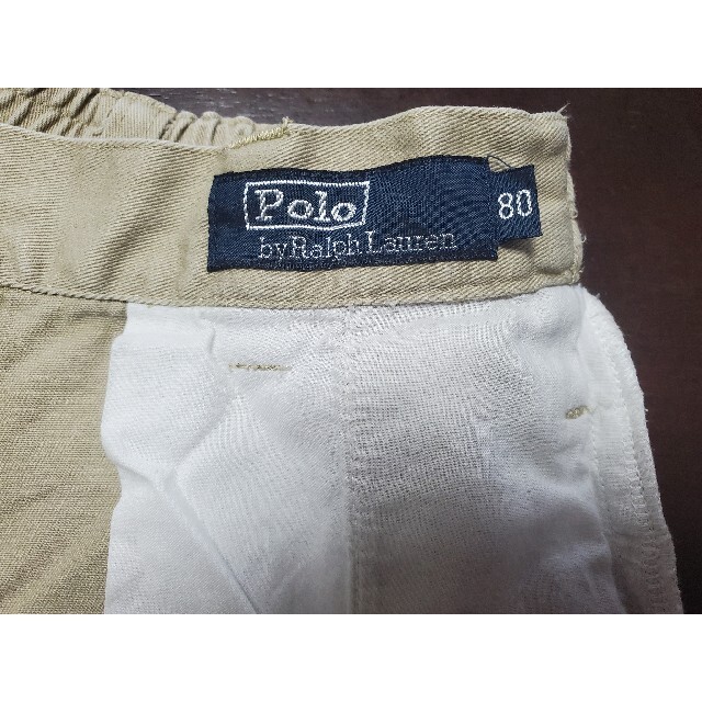 POLO RALPH LAUREN(ポロラルフローレン)の値下！POLO RALPH LAUREN　classicCHINO　80サイズ！ キッズ/ベビー/マタニティのベビー服(~85cm)(パンツ)の商品写真