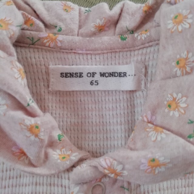 sense of wonder(センスオブワンダー)のロンパース 65cm キッズ/ベビー/マタニティのベビー服(~85cm)(ロンパース)の商品写真