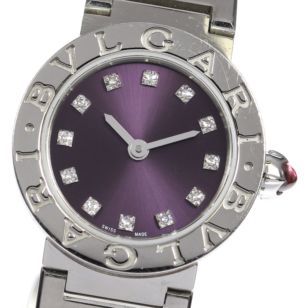 セール】 BVLGARI 【BVLGARI】ブルガリ レディース_708679 クォーツ BB23SS 12Pダイヤ ブルガリブルガリ 腕時計 