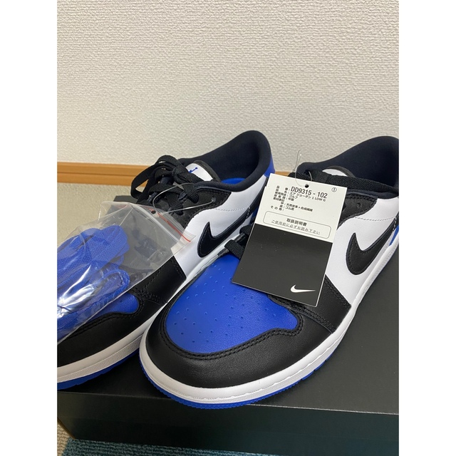 Nike Air Jordan 1 Low Golf "Royal Toe"