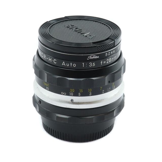 【Nikon】ニコン NIKKOR-H.C Auto 28mm F3.5 _ 交換レンズレンズ(単焦点)