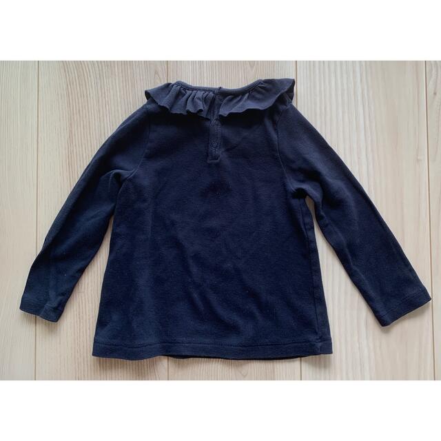 PETIT BATEAU(プチバトー)の【プチバトー】カットソー キッズ/ベビー/マタニティのベビー服(~85cm)(シャツ/カットソー)の商品写真