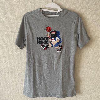 ナイキ(NIKE)のナイキNIKE  バスケ　プリントTシャツ　グレー　L(Tシャツ/カットソー)