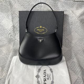 関税込 PRADA 新作 リナイロ キルティング トートバッグ ロゴ 黒 ...