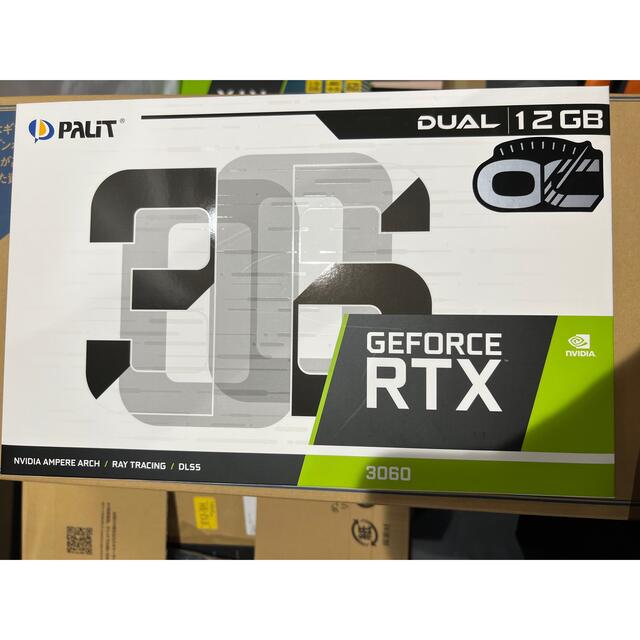 PC/タブレット【新品未使用品】Palit RTX3060 12GB