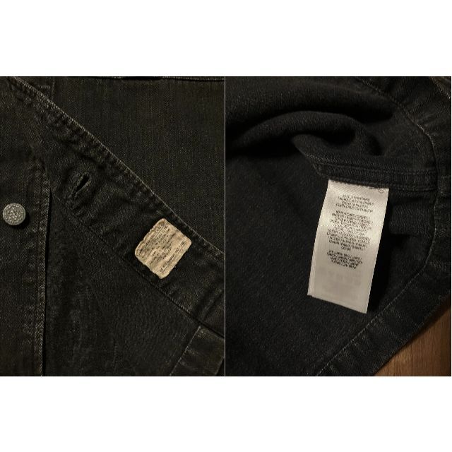 RRL(ダブルアールエル)の新品同様 RRL M-43 HBT JKT M (L) BLK ジャケット メンズのジャケット/アウター(ミリタリージャケット)の商品写真