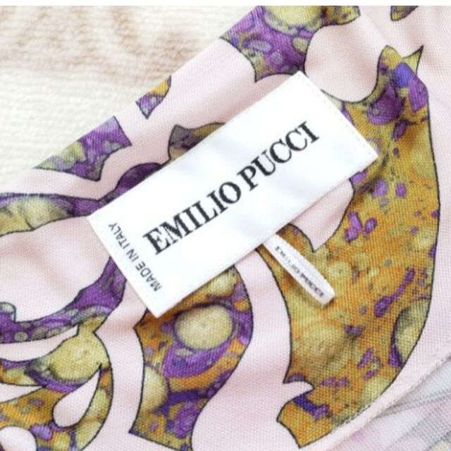 ＊EMILIO PUCCI＊160,000円 フロントドレープドレス サイズ40