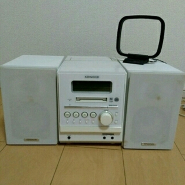 オーディオコンポ KENWOOD かわいい CD-MD オーディオコンポ KENWOOD かわいい CD-MD