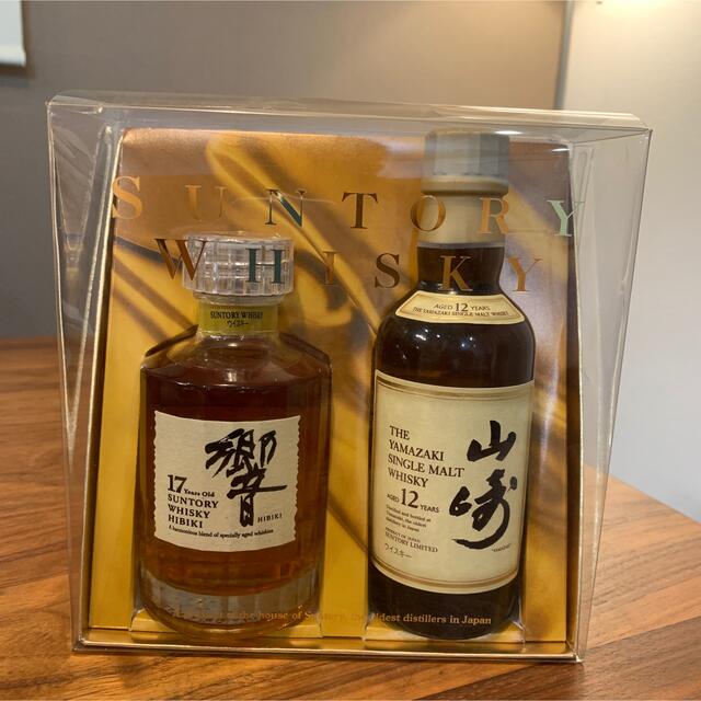 レア 美品 サントリーウイスキー 響ベビー・山崎12年ベビー 180ml*2-