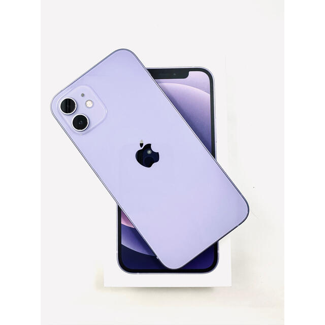 【美品】iPhone12 128gb パープル