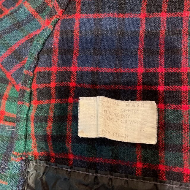 WOOLRICH(ウールリッチ)の【激レア中古】ウールリッチWoolrich 70'sUSA製チェックシャツ(S) メンズのトップス(シャツ)の商品写真