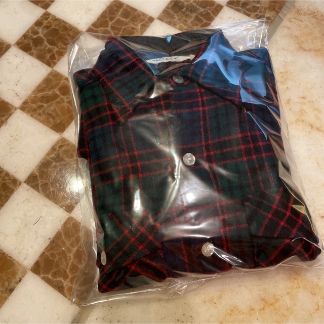 WOOLRICH(ウールリッチ)の【激レア中古】ウールリッチWoolrich 70'sUSA製チェックシャツ(S) メンズのトップス(シャツ)の商品写真