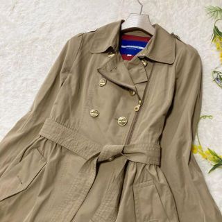 BURBERRY BLUE LABEL - バーバリーブルーレーベル♡ロングトレンチ ...