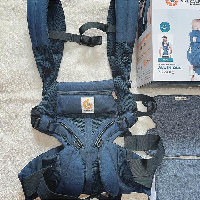 Ergobaby - ほぼ新品【美品】エルゴベビー オムニ360 クールエア