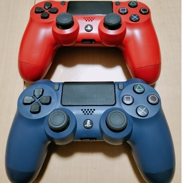PS4 ワイヤレスコントローラー 青