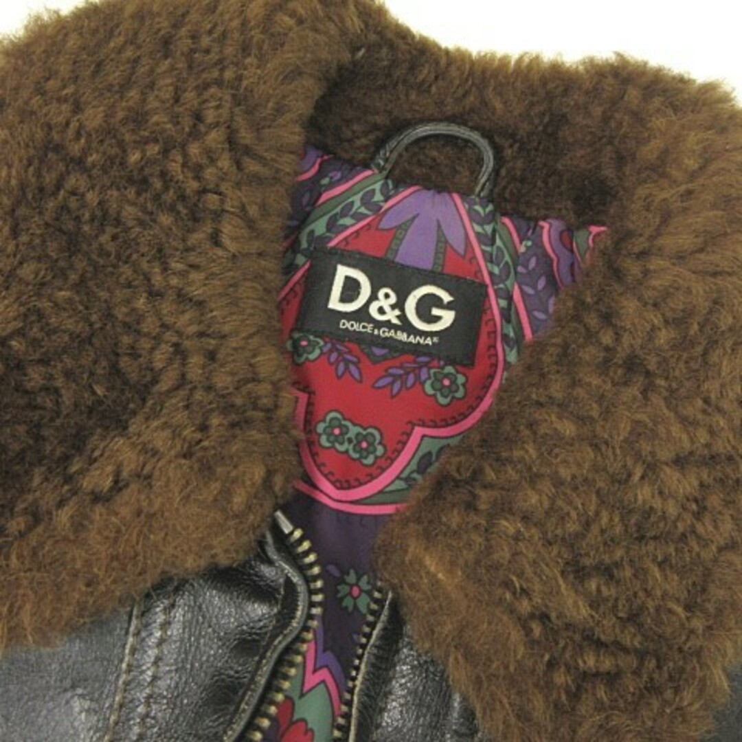 D&G(ディーアンドジー)のドルチェ&ガッバーナ D&G フライトジャケット ブルゾン カーキ ブラウン  メンズのジャケット/アウター(その他)の商品写真