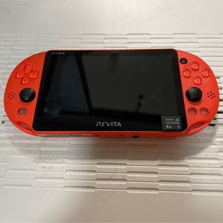 ソニー(SONY)のPSVITA ネオンオレンジ　ジャンク(携帯用ゲーム機本体)