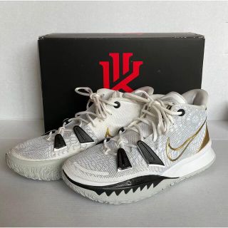 ナイキ(NIKE)のナイキ カイリー 7 EP メタリックゴールド 28.5cm箱付き(バスケットボール)