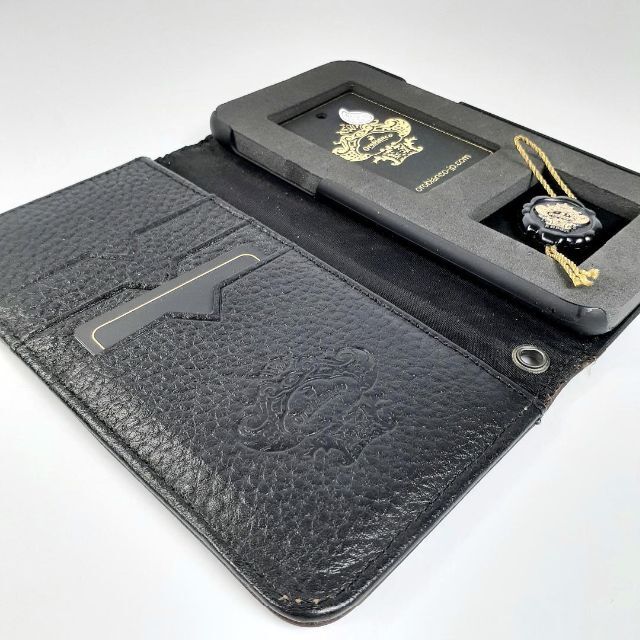 Orobianco - ♢ オロビアンコ iPhone XR ブラック 手帳型 スマホケース