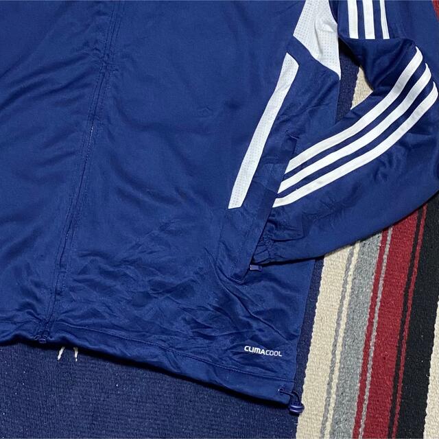 adidas(アディダス)の90s 古着 アディダス トラックジャケット ジャージ 刺繍ロゴ 3本ライン メンズのトップス(ジャージ)の商品写真