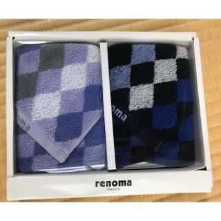 レノマ(RENOMA)のレノマ　ハンドタオル2枚(ハンカチ/ポケットチーフ)