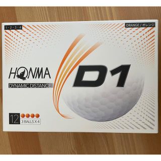 ホンマゴルフ(本間ゴルフ)の【新品未使用】本間ゴルフ D1 ゴルフボール HONMA BT2001L(その他)