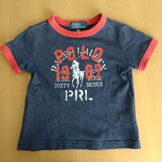 ポロラルフローレン(POLO RALPH LAUREN)のポロ ラルフローレン 半袖 Tシャツ 80 ネイビー(Ｔシャツ)