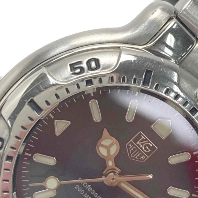TAG Heuer(タグホイヤー)の☆☆TAG HEUER タグホイヤー 6000シリーズ プロフェッショナル WH1315-K1 クォーツ レディース 腕時計 レディースのファッション小物(腕時計)の商品写真