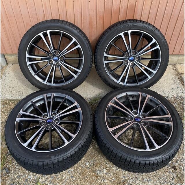 BRIDGESTONE - 良品 2018年 国産 スタッドレス 215/45R17 ハチロク BRZ