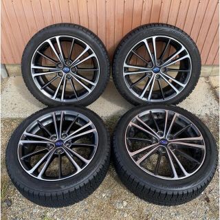 ブリヂストン(BRIDGESTONE)の良品　2018年　国産　スタッドレス　215/45R17 ハチロク　BRZ (タイヤ・ホイールセット)