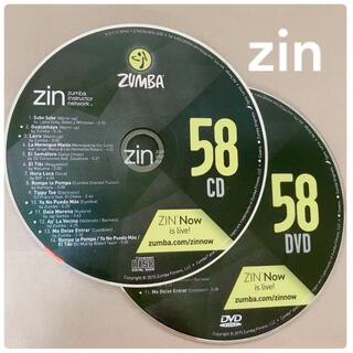 ズンバ(Zumba)のズンバCD  ZUMBA CD＋DVDセット　ZIN.58(その他)