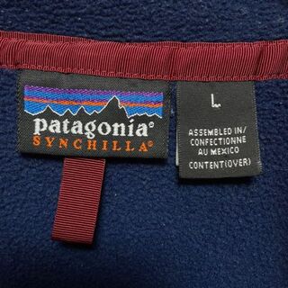 patagonia - 【人気Lサイズ】パタゴニア☆ワンポイントロゴ フリース 