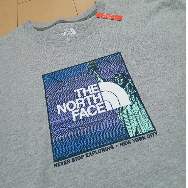 新品未使用　ノースフェイス　ニューヨーク　自由の女神Tシャツ