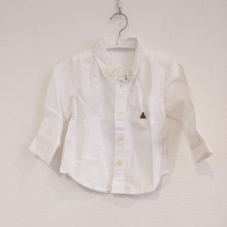 ベビーギャップ(babyGAP)のwakn.i様専用【新品】GAP白シャツ　12-18months(シャツ/カットソー)