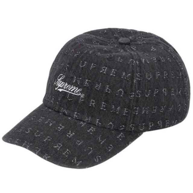 Supreme Jacquard Logos Denim 6-Panel 新品