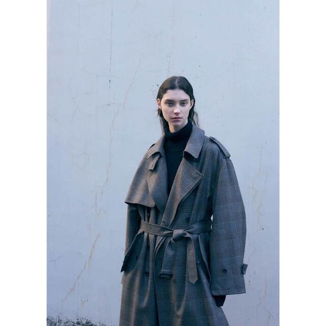 stein21awOversized Overlaped Trench Coat