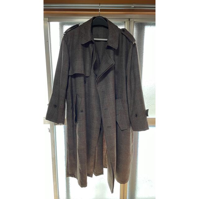 stein21awOversized Overlaped Trench Coat