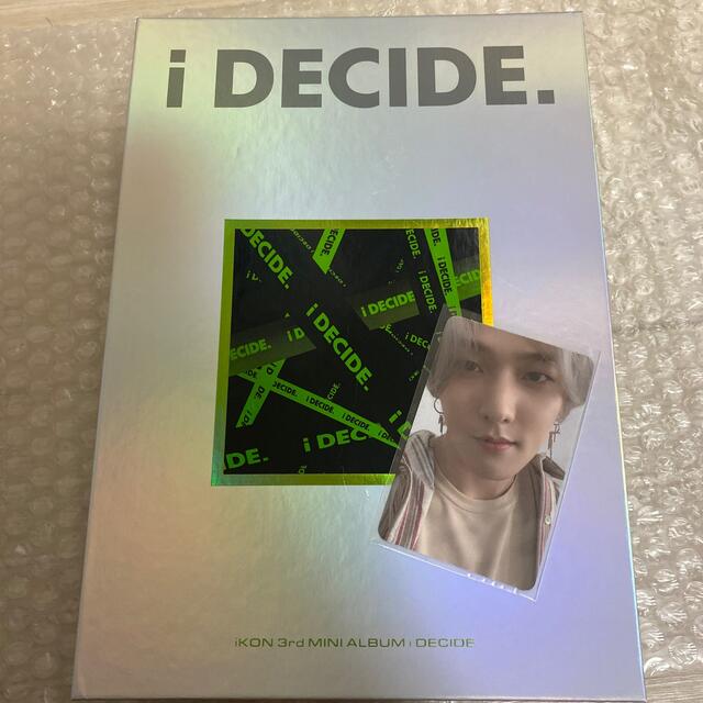 iKON(アイコン)のiKON 3rd MINI ALBUM i DECIDE エンタメ/ホビーのCD(K-POP/アジア)の商品写真