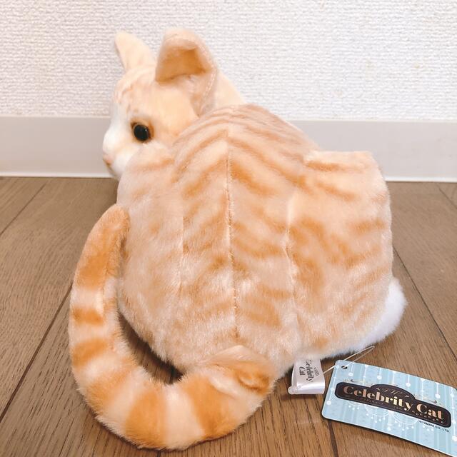 スーパーセール期間限定 新品 セレブリティキャット チャトラ リアルキャット ぬいぐるみ