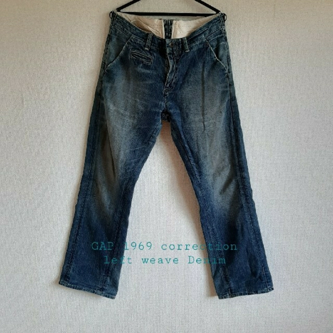 GAP(ギャップ)の★GAP 1969 Correction Left Wave Denim W33 メンズのパンツ(デニム/ジーンズ)の商品写真