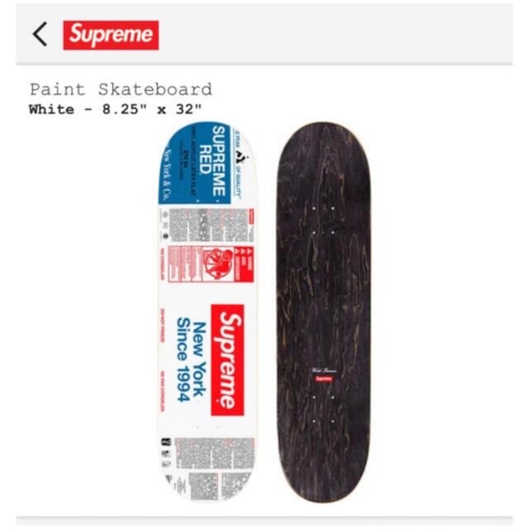 Supreme(シュプリーム)のsupreme paint skateboard スポーツ/アウトドアのスポーツ/アウトドア その他(スケートボード)の商品写真