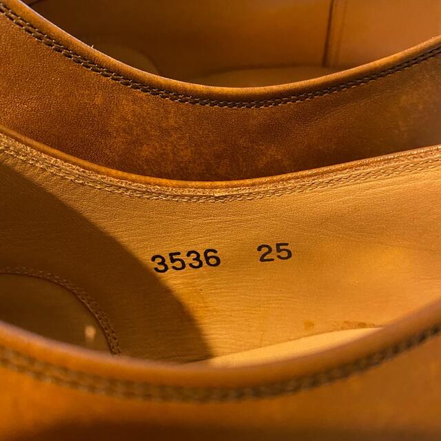 Scotch grain パンチドキャップトゥ 革靴 25cm