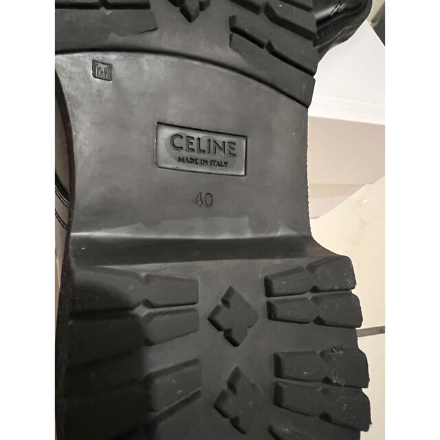 celine(セリーヌ)のrka様専用 CELINE レースアップブーツ サイズ40 メンズの靴/シューズ(ブーツ)の商品写真