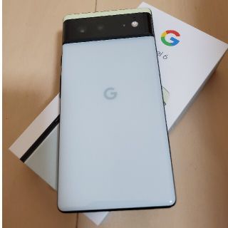 グーグルピクセル(Google Pixel)のGoogle Pixel 6 128GB Sorta Seaform(スマートフォン本体)