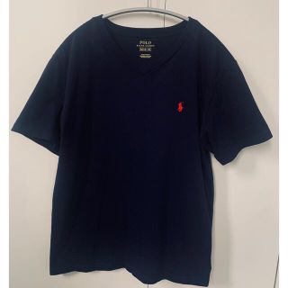 ポロラルフローレン(POLO RALPH LAUREN)の【美品】POLO RALPH LAUREN ネイビーティシャツMサイズ(Tシャツ/カットソー(半袖/袖なし))